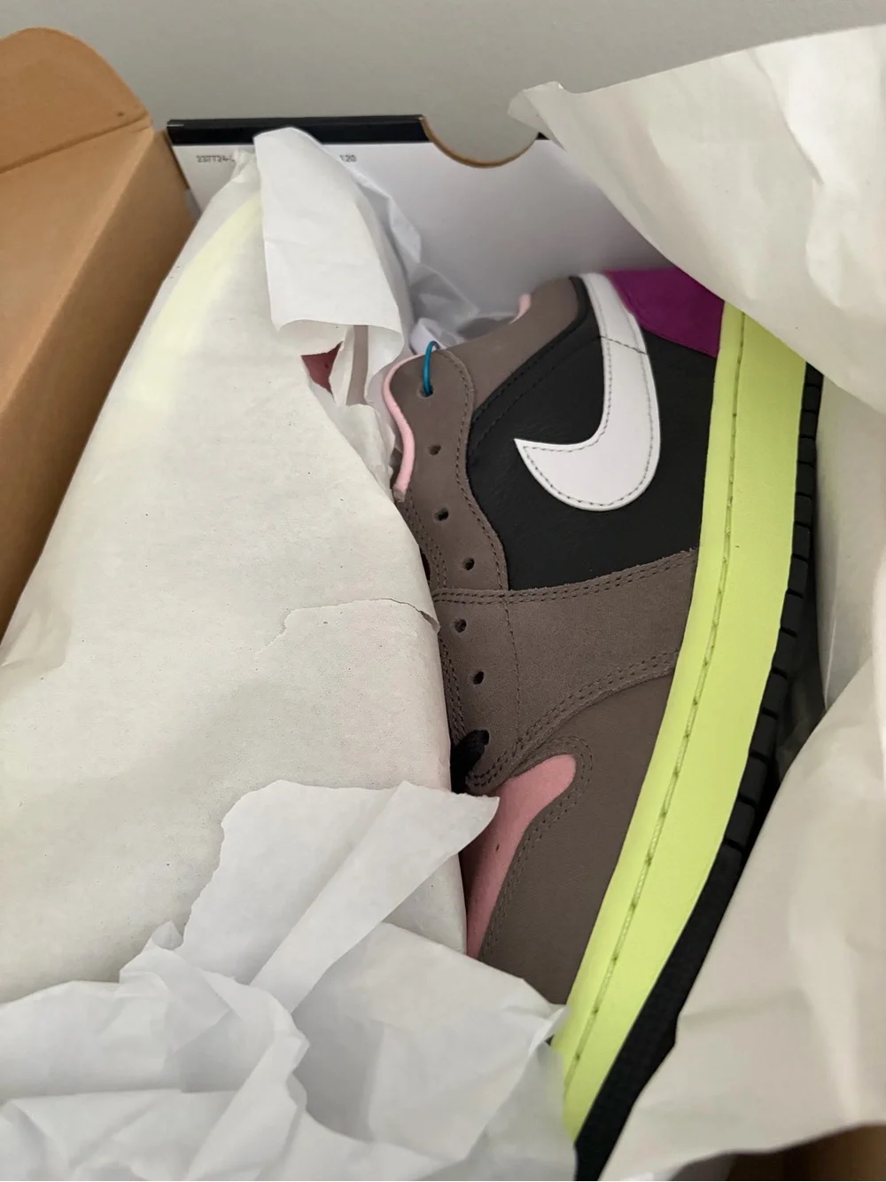 Nike Air Jordan 1 Low Tokyo Bio Hack Men's  New Size 13